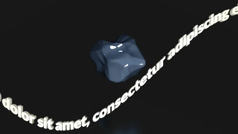 Combining Seamless Loops with Sinusoidal Text in Blender’s Video Sequencer