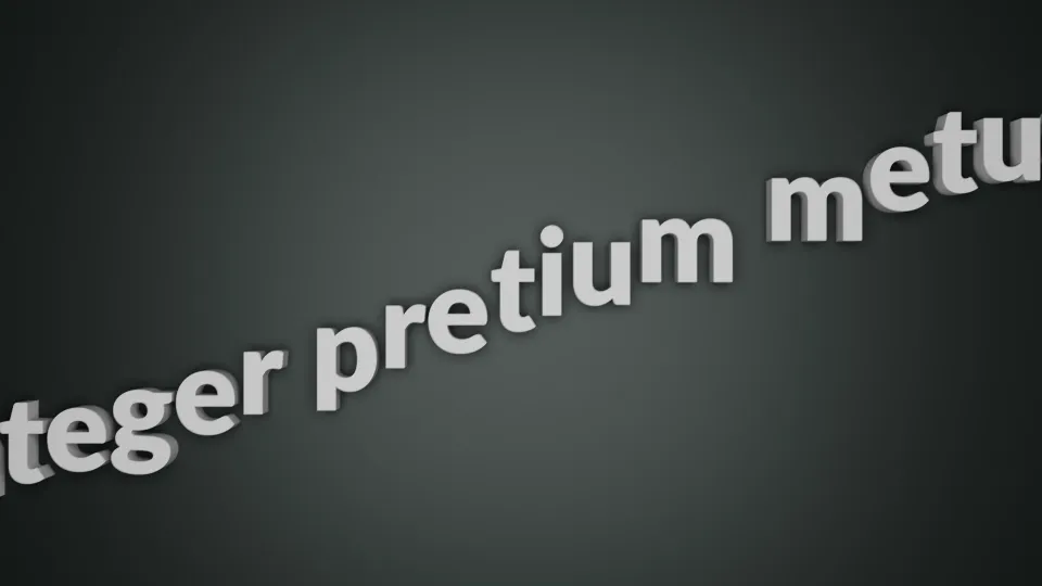 Building a Sinusoidal Text Scroller with Geometry Nodes in Blender